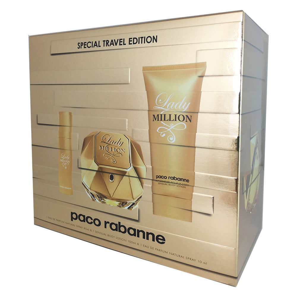 Amazon.com : PACO RABANNE Lady Million 3 Piece Set (1124A